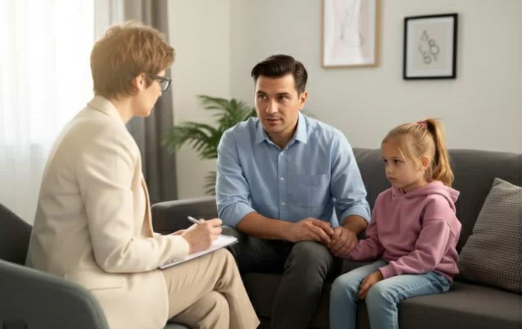 Cafcass safeguarding and Section 7 report interview discussion