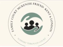 Logo of Family Court McKenzie Friend – Kent & London, listed in the Everyman Justice McKenzie Friend Guide.