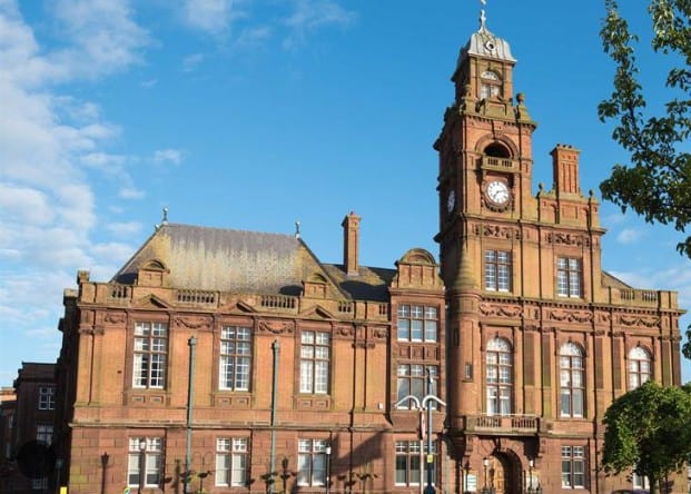 Great Yarmouth Town Hall representing separation support in Great Yarmouth