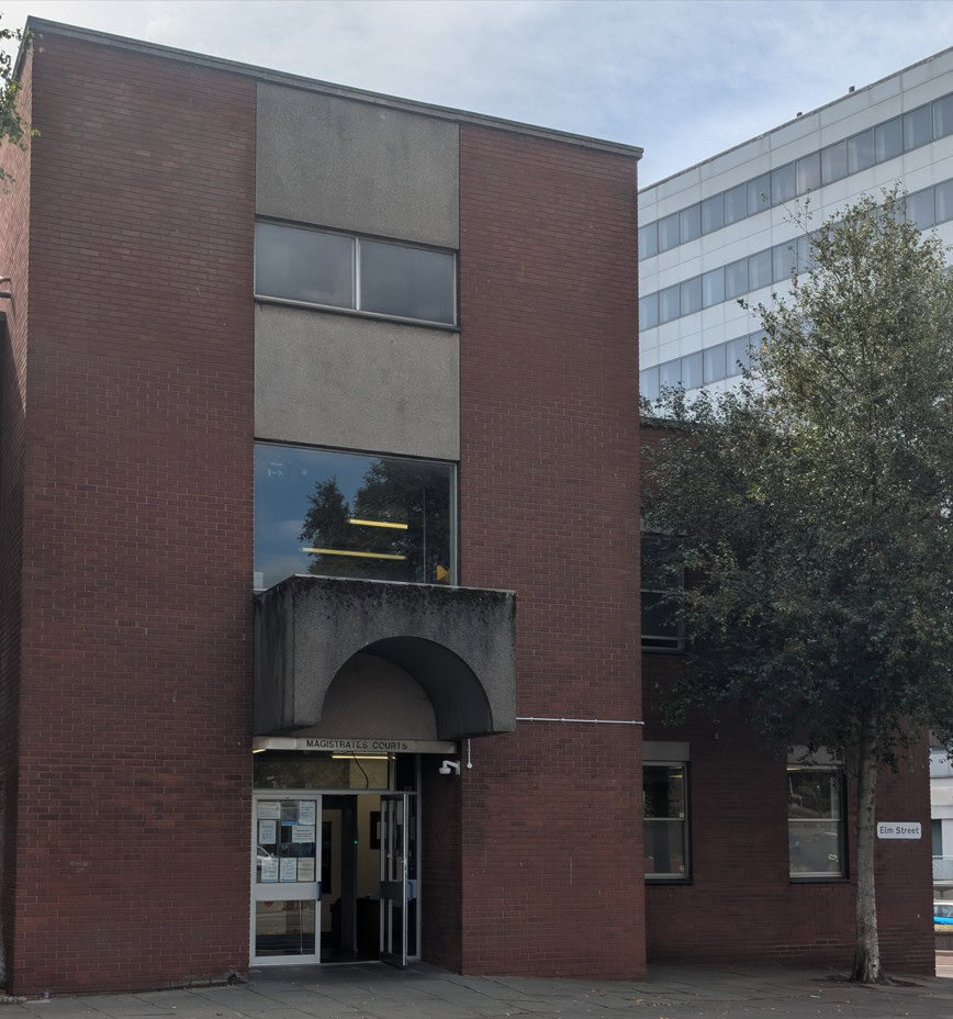 Ipswich Magistrates Court building for McKenzie Friend and family court support in Ipswich